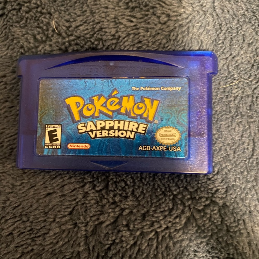 Pokémon Sapphire Version Authentic GBA